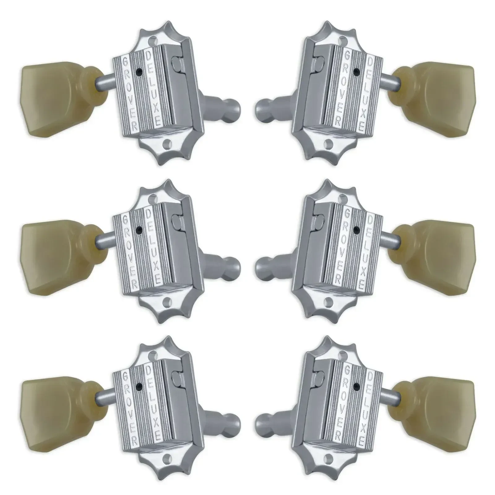 Колки гитарные Grover 135C Chrome (6 штук)