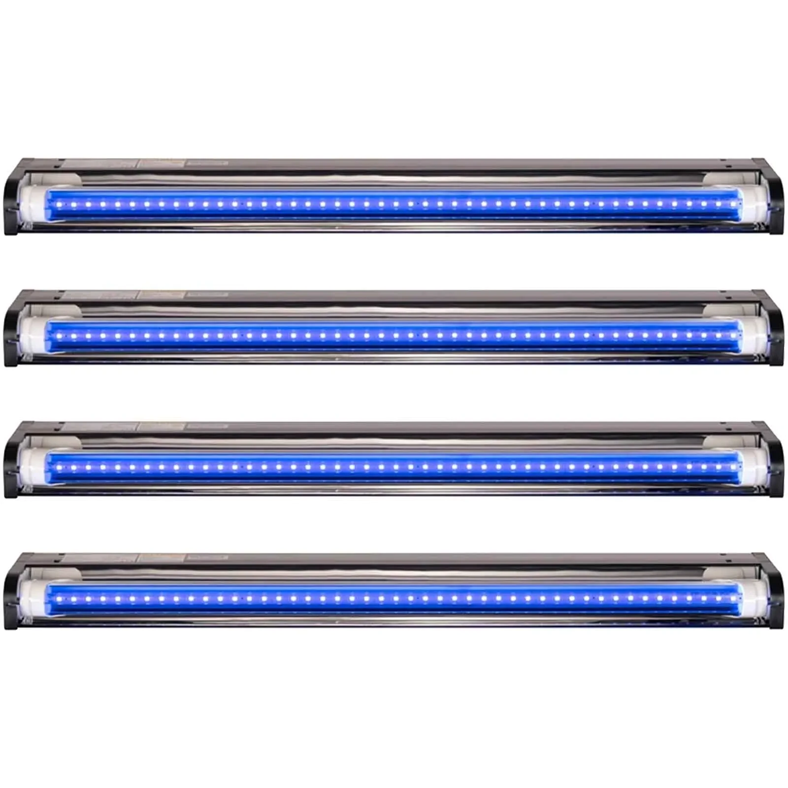 Eliminator Lighting UVLED 24EL Compact 2FT Black Light Bar 4-Pack idjnow