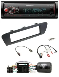 Pioneer Bluetooth USB Lenkrad DAB Autoradio für Renault Grand Scenic ab 2009 Sce