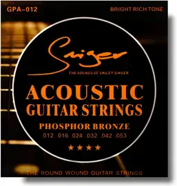 Струны для акустической гитары Smiger GPA-012 12-53