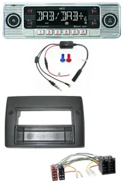 Dietz DAB USB MP3 Bluetooth Autoradio für Fiat Stilo 192 01-08 Profiversion Abla