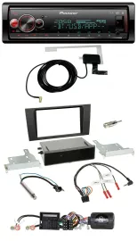 Pioneer Bluetooth DAB USB Lenkrad Autoradio für Audi A4 (2000-2001)