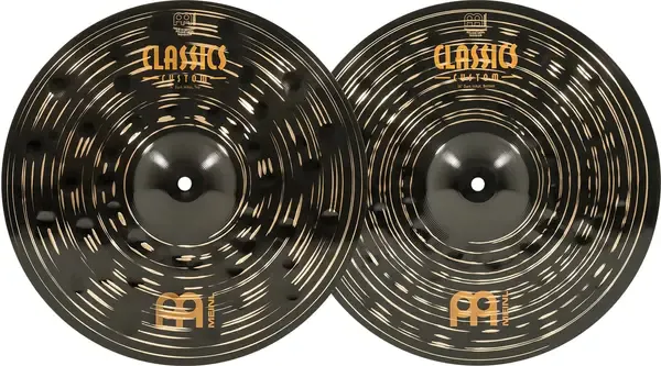 Тарелка барабанная MEINL 14" Classics Custom Dark Hi-Hat (пара)