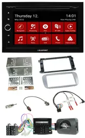Blaupunkt 2DIN Lenkrad Bluetooth USB TMC DAB Navigation für Ford Mondeo S-Max Pr