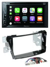Pioneer MP3 USB DVD Bluetooth DAB 2DIN Autoradio für Hyundai i40 ab 11 VF Klavie