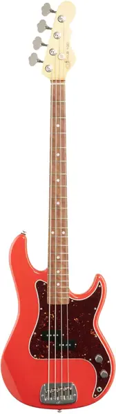 Бас-гитара G&L Fullerton Deluxe LB-100 Fullerton Red