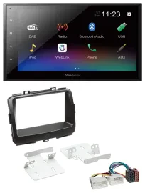 Pioneer USB Bluetooth DAB 2DIN MP3 Autoradio für Kia Carens 4 RP ab 2013