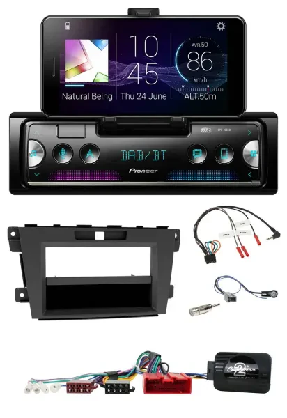 Pioneer USB Lenkrad Bluetooth DAB Autoradio für Mazda CX-7 2009-2013