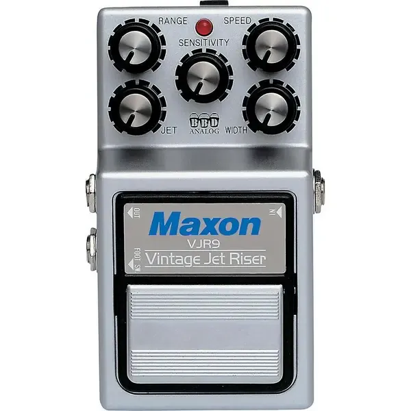 Педаль эффектов для электрогитары Maxon VJR9 Vintage Jet Riser Flanger Guitar Effects Pedal