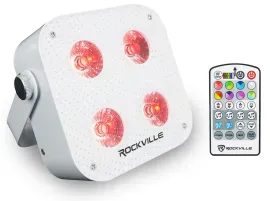 Светодиодный прибор Rockville MINI RF4 V2 White