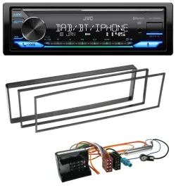 JVC Bluetooth DAB USB MP3 Autoradio für Peugeot 307, 1007 (2001-2009)