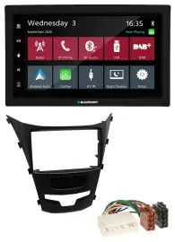 Blaupunkt DAB Bluetooth USB MP3 2DIN Autoradio für SSangYong Korando ab 2013