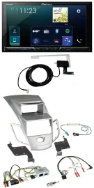 Pioneer 2DIN DAB USB Lenkrad Bluetooth Autoradio für Ford Fiesta 2010-17 Display