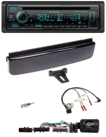 Kenwood Bluetooth DAB CD Lenkrad USB Autoradio für Ford Mondeo Focus piano-schwa