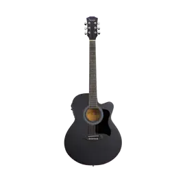Электроакустическая гитара Shinobi HB402AME Grand Auditorium Black