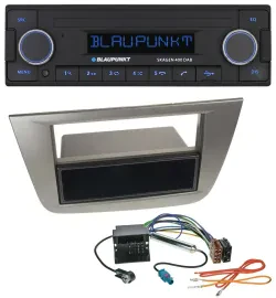 Blaupunkt DAB USB Bluetooth MP3 Autoradio für Seat Altea Toledo ab 05 Anthrazit-