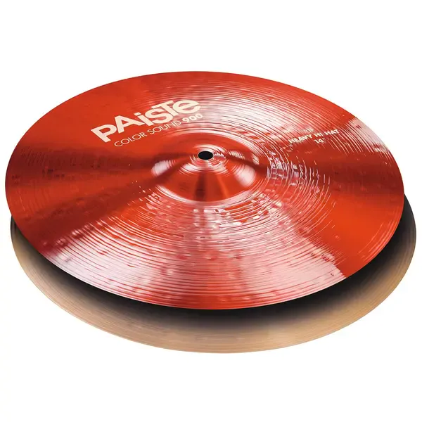 Тарелка барабанная Paiste 14" Color Sound 900 Red Heavy Hi-Hat (пара)