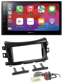 Pioneer DAB USB MP3 Bluetooth 2DIN Autoradio für Nissan Navara (ab 16)