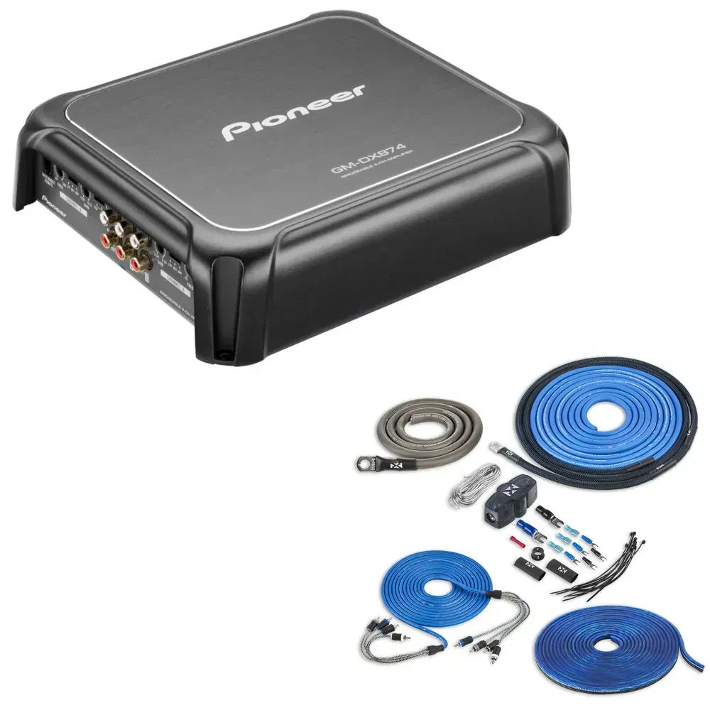 Усилитель мощности Pioneer GM-DX874 4-канальный 600W RMS Class-D (набор)