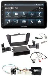 Автомагнитола для Hyundai ix35 (2010–2013) Blaupunkt USB SD DAB Bluetooth, чёрный, поддержка кнопок на руле