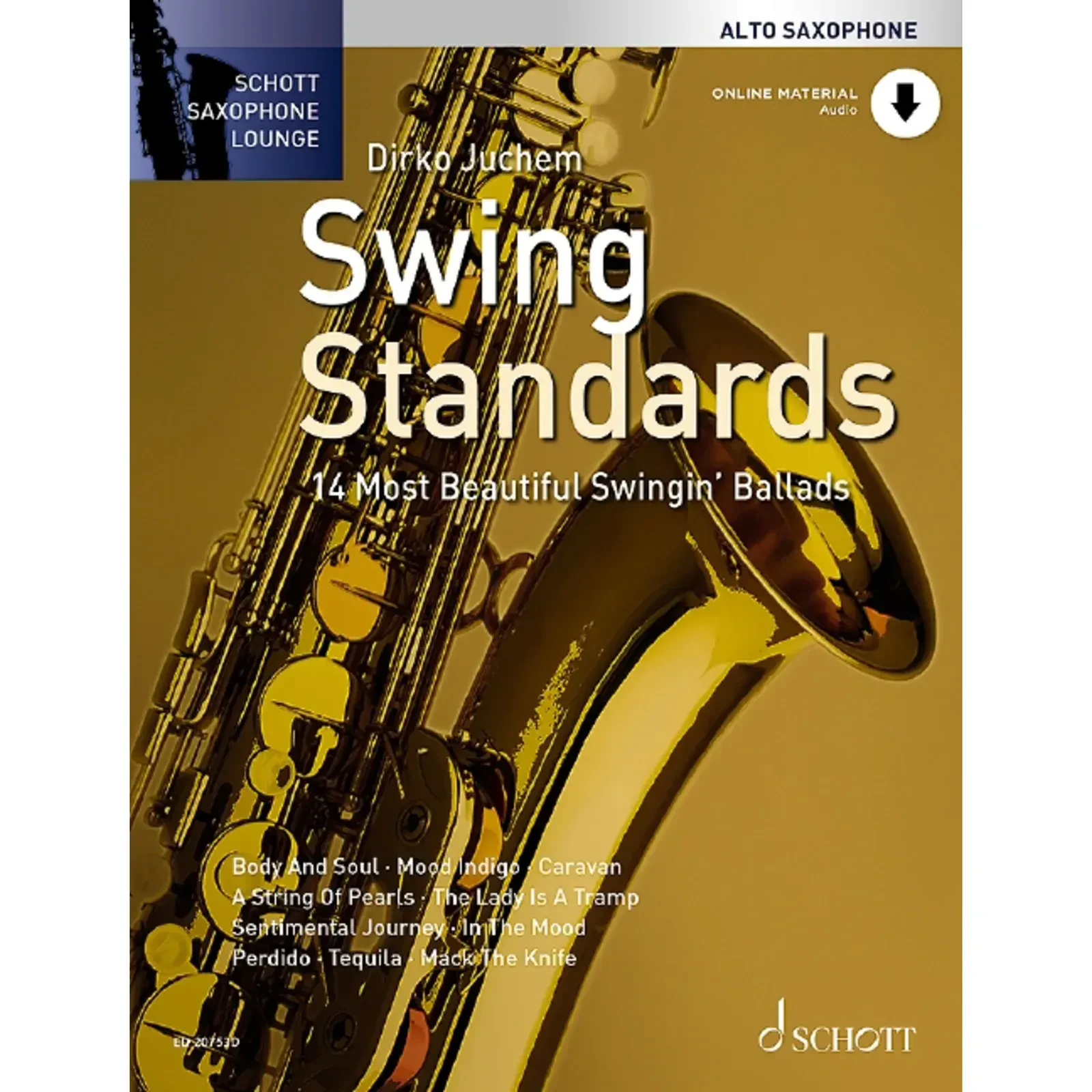 Учебное пособие Schott Music Swing Standards Altsaxophon