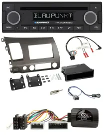 Blaupunkt Lenkrad Bluetooth DAB CD USB Autoradio für Honda Civic Hybrid 2006-201