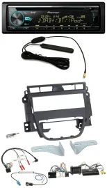 Pioneer CD MP3 Lenkrad DAB USB Autoradio für Opel Meriva B ab 2010