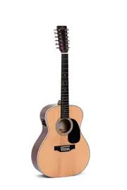 Электроакустическая гитара Sigma Guitars JM12-1E Jumbo Gloss Natural