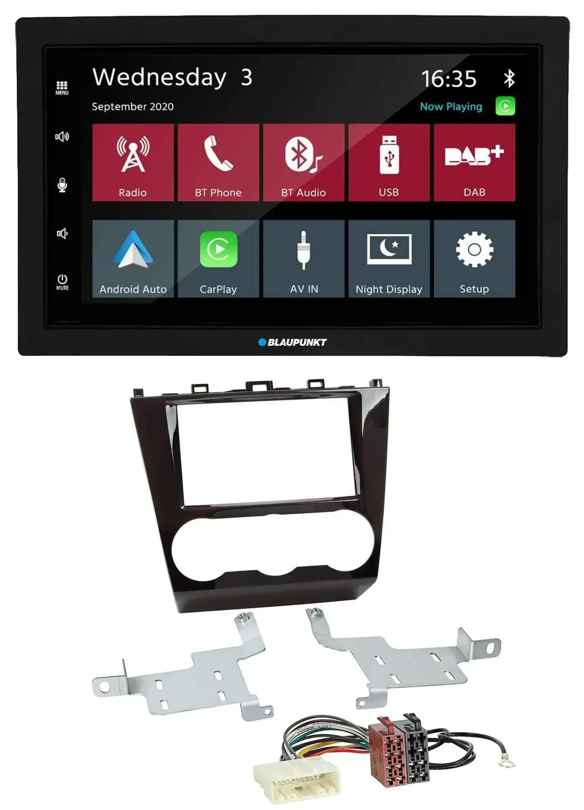 Blaupunkt DAB Bluetooth USB MP3 2DIN Autoradio für Subaru Forester ab 2015