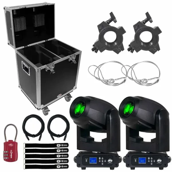 Прибор с полным движением American DJ Focus Spot 5Z LED с аксессуарами (пара)