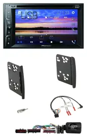 Pioneer Bluetooth 2DIN USB DVD DAB Lenkrad Autoradio für Ford Focus Galaxy Monde