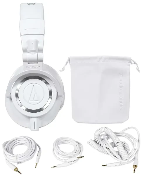 Audio Technica ATH-M50X Over Ear Professional Studio Monitor Headphones W/ Case