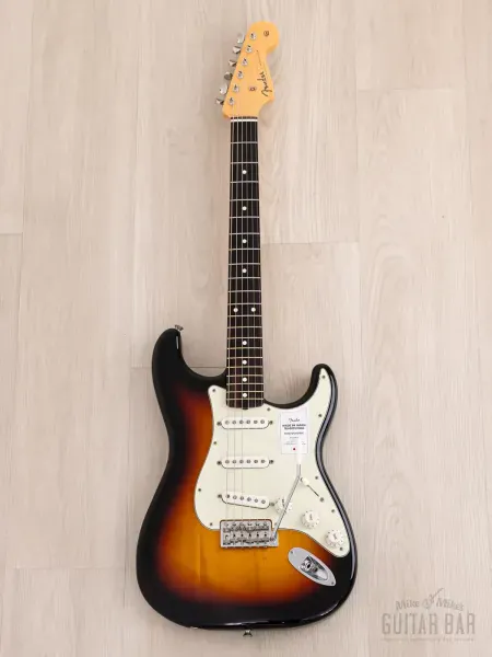 Электрогитара Fender Traditional II 60s Stratocaster SSS Sunburst w/gigbag Japan 2023