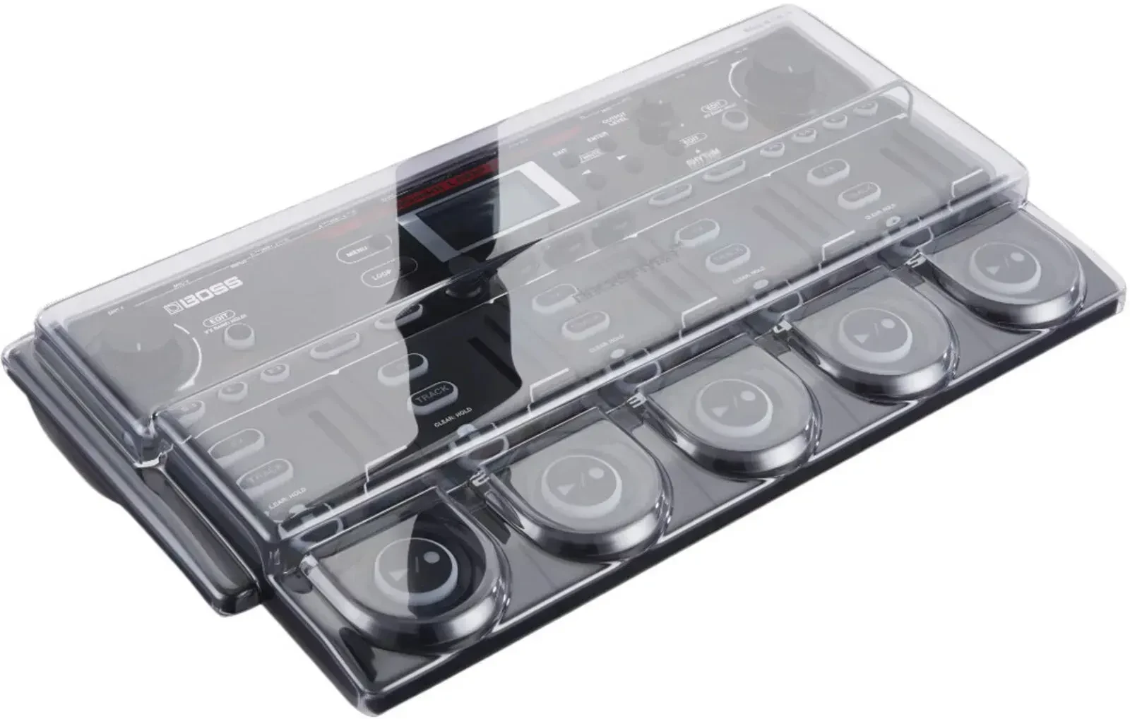 Защитная крышка для музыкального оборудования Decksaver Boss RC-505MK2 Cover Clear