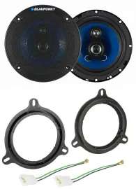Динамик для автомобиля Blaupunkt 16.5 см (6.5") 250 Вт, 3-полосный для Nissan Note/Qashqai (передняя дверь)
