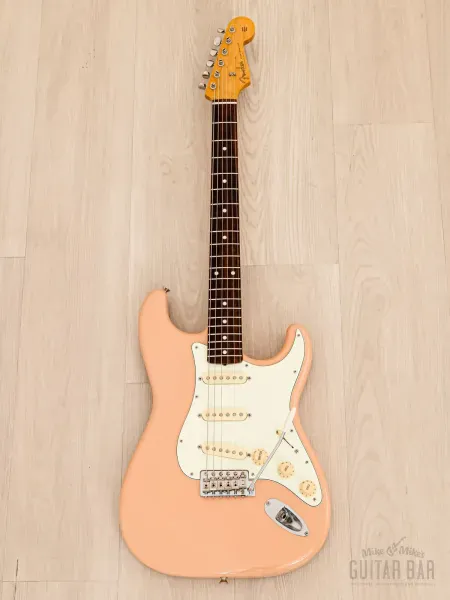 Электрогитара Fender Japan Exclusive Classic 1960s Stratocaster SSS Shell Pink w/gigbag Japan 2015