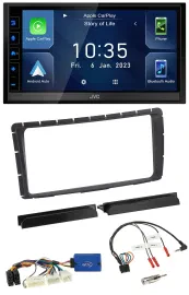 JVC DAB Bluetooth Lenkrad USB 2DIN Autoradio für Toyota Hilux ab 2011 28-Pin