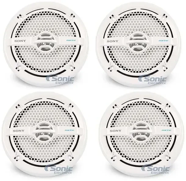 Колонки для морского применения Sony XS-MP1611 6.5" Dual Cone (набор, 2 шт.)