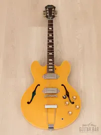 Полуакустическая электрогитара Epiphone USA John Lennon Limited Edition 1965 Casino Natural Revolution USA 2000s w/Case