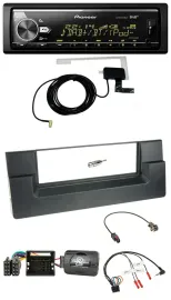 Pioneer Bluetooth DAB USB Lenkrad Autoradio für BMW 5er E39 2001-2004 Quadlock