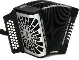 Аккордеон Hohner Compadre Diatonic Accordion, Keys of F/Bb/Eb, Black