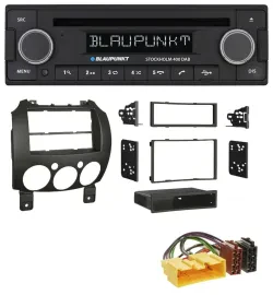 Blaupunkt MP3 Bluetooth DAB CD USB Autoradio für Mazda 2 (ab 2007)