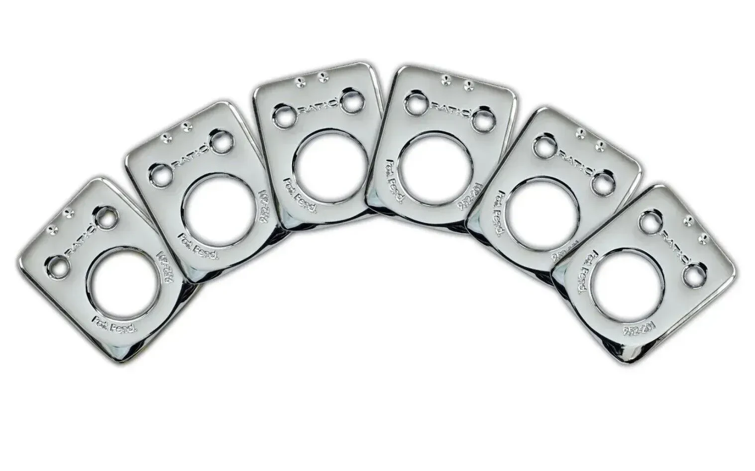 Шайба для крепления колков Graph Tech PRT-952-201-C0 InvisoMatch Ratio Chrome (6 штук)