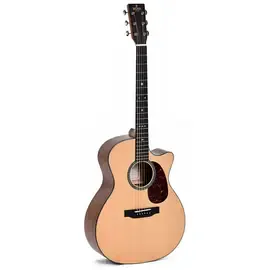 Электроакустическая гитара Sigma Guitars SGMC-10E All-Solid Grand Orchestra Satin Natural