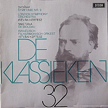 DVORAK - De Klassieken 32 - Dvořák: Symfonie Nr. 9, Smetana: De Moldau (LP , Used)