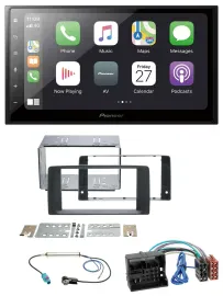Pioneer MP3 Bluetooth DAB 2DIN USB Autoradio für MAN TGA TGX TGL TGM TGS 2017-20