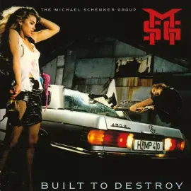 Виниловая пластинка Michael Schenker Gro - Built To Destroy - 2023 Remaster [New Vinyl LP] Blue, Co