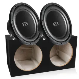 Сабвуфер пассивный NVX NSW124v2 12" 350W 4 Ом с двойным закрытым коробом
