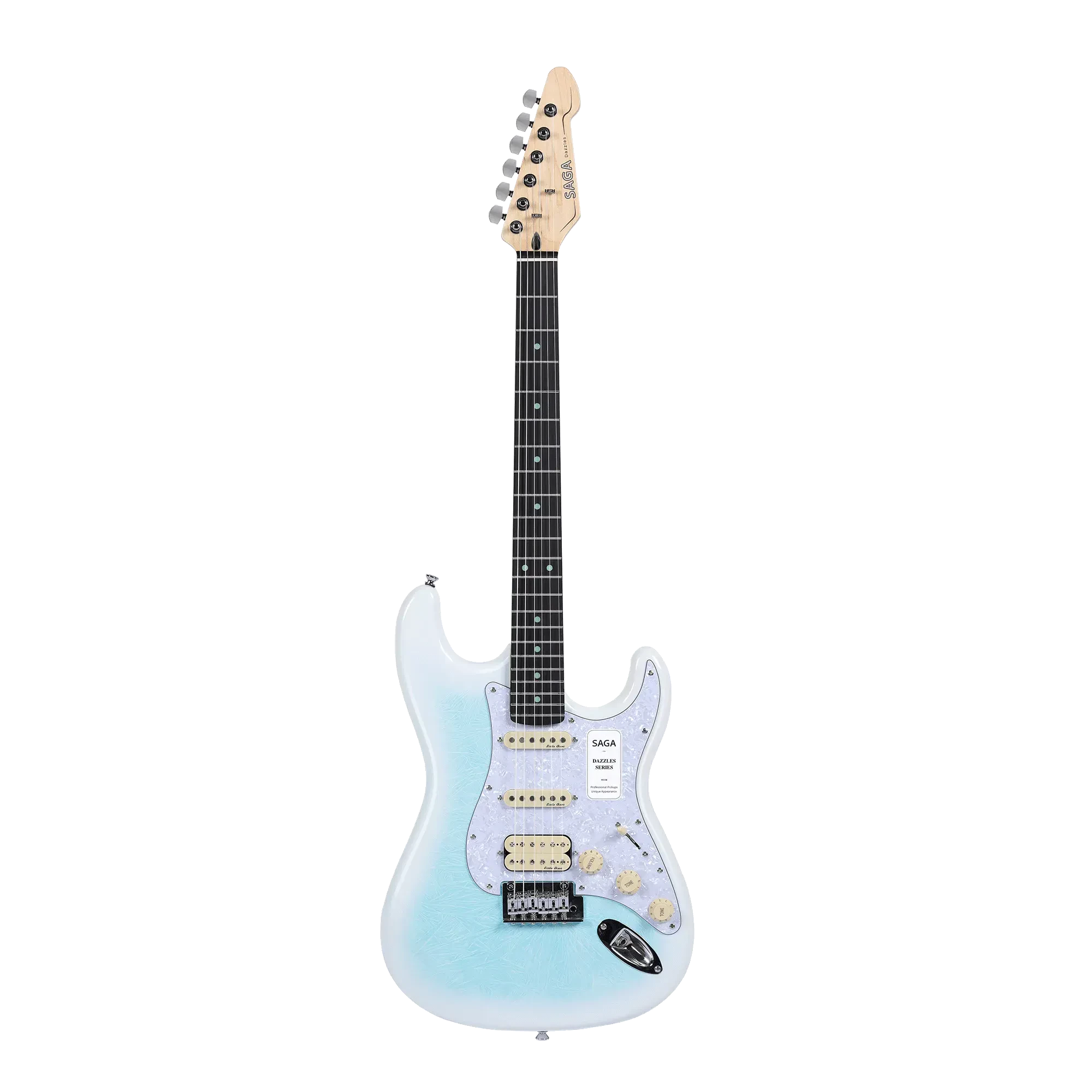 Электрогитара Saga Celestial Blue с чехлом