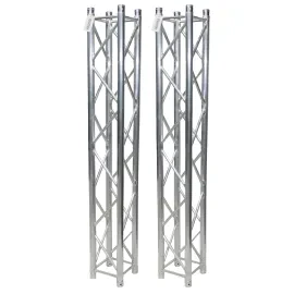 6.56ft/2.0M Lighting Stand Stage Square Aluminum F34 Box Truss Segments Pair